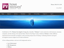 Tablet Screenshot of piginc.com